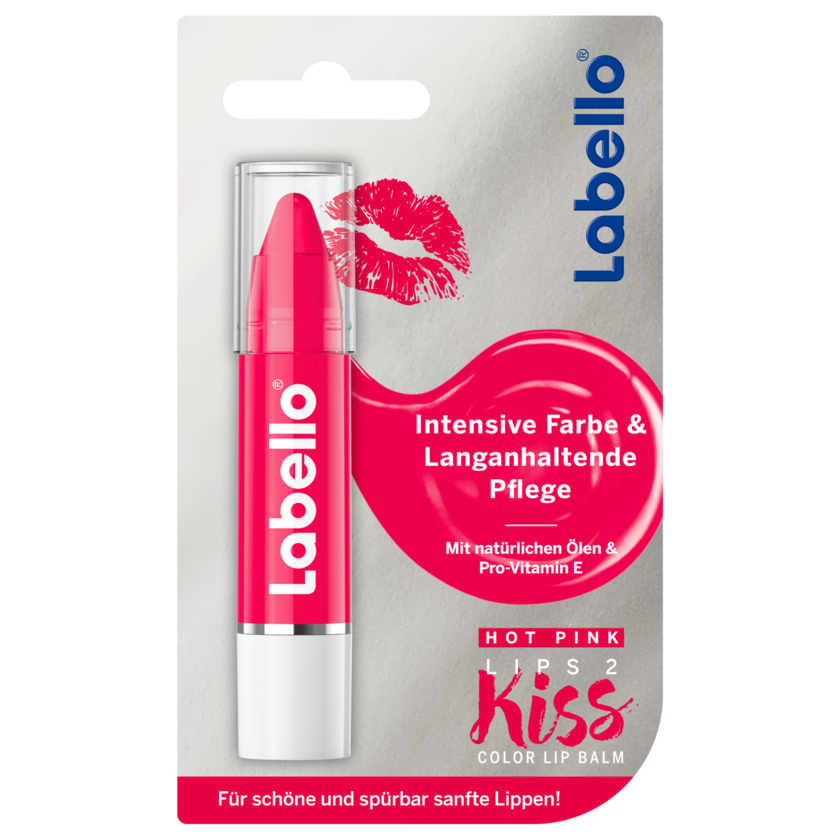 Labello Lips2Kiss Hot Pink 3g